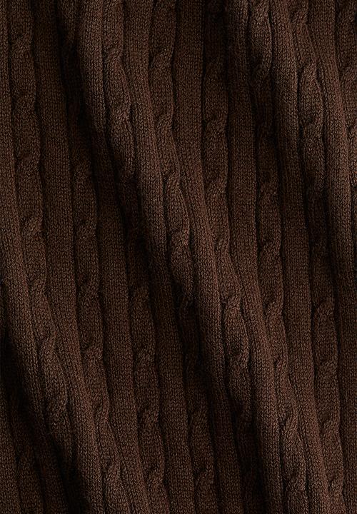 H&M - Cable-knit trousers - brown