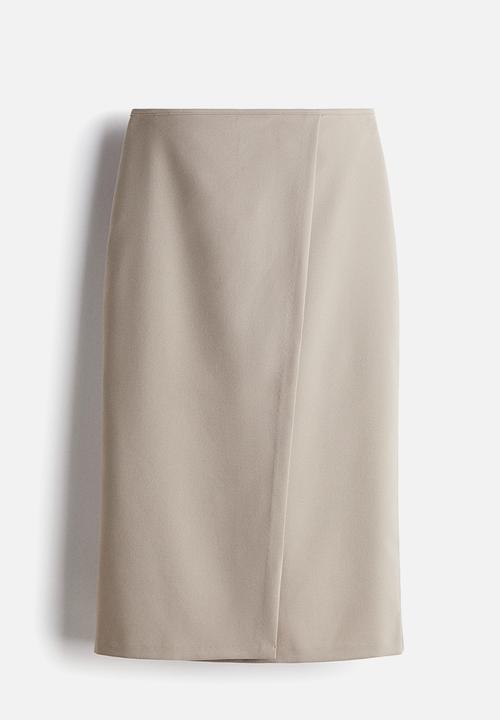 Wrap skirt - beige - 1307687001
