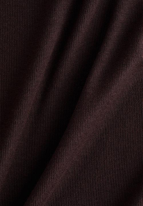 H&M - Off-the-shoulder dress - dark brown