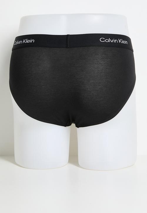 Calvin Klein - Hip Brief 3Pk - Black
