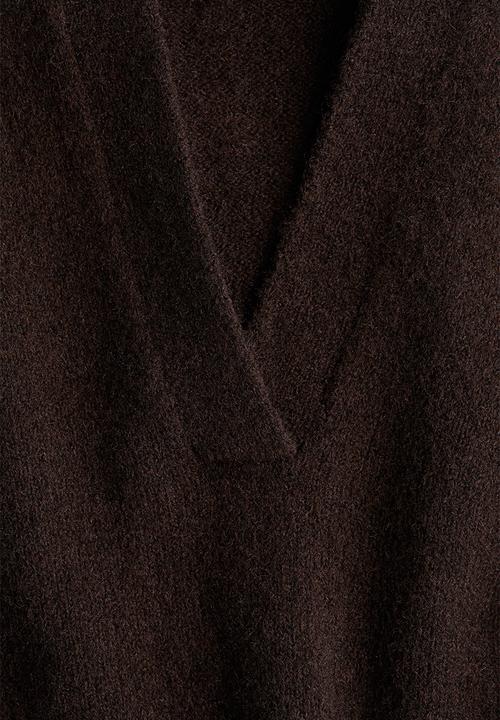 H&M - Collared jumper - dark brown
