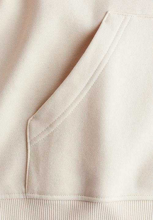H&M - Hoodie - light beige