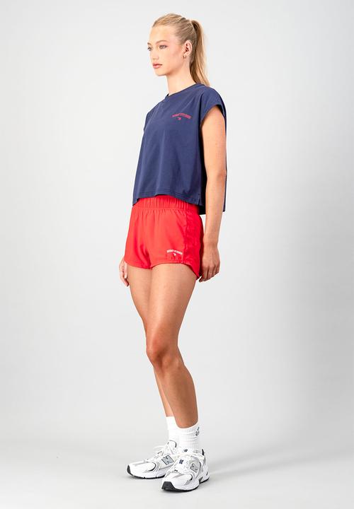 Burnt  - Varsity Tank - Navy