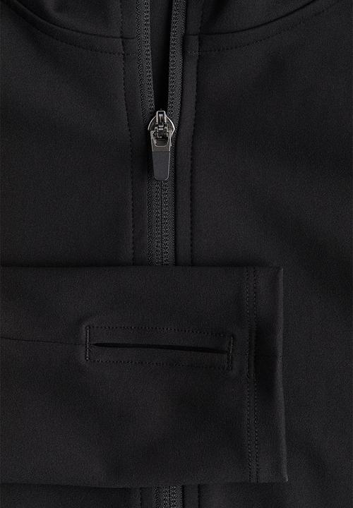 H&M - Hooded sports jacket with softmove™ - black
