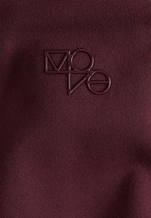 H&M - Hooded sports jacket with softmove™ - light burgundy
