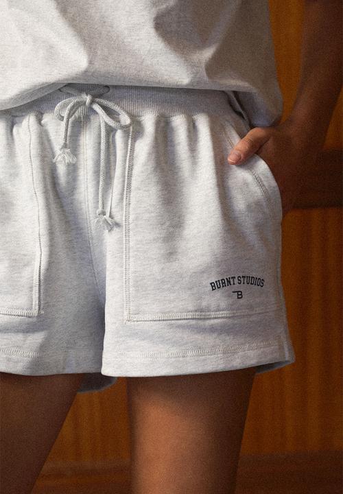 Burnt  - Legacy Short - Grey Melange