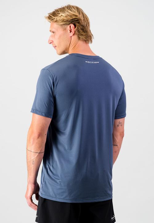 Burnt  - Daily Tee - Blue