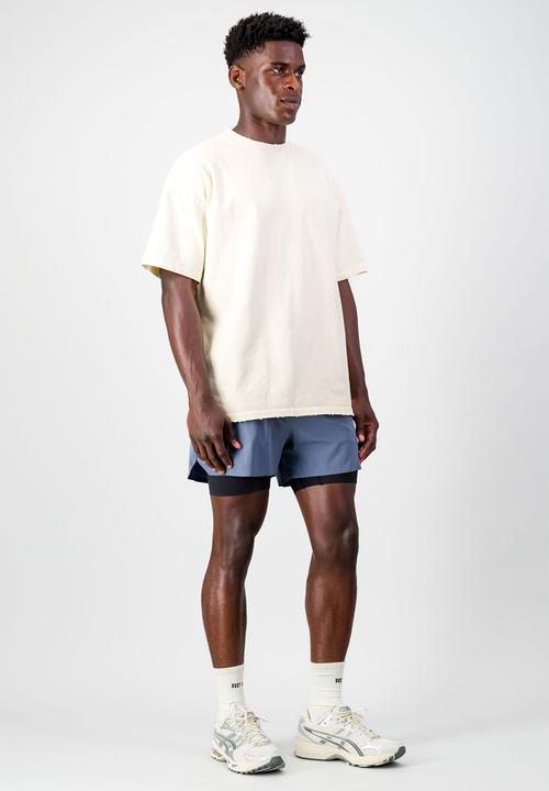 Burnt  - Move 2-in-1 Short - Blue