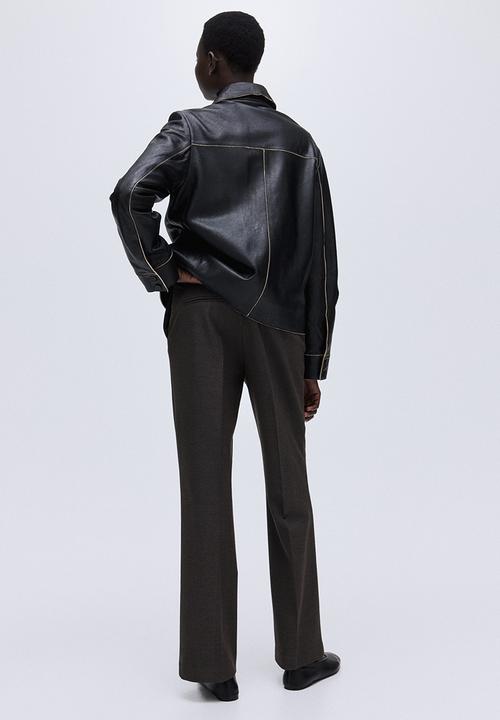 H&M - Tailored trousers - dark brown