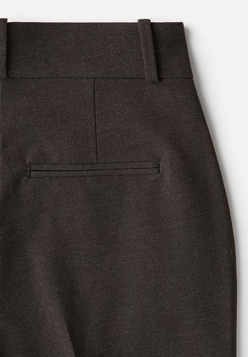 H&M - Tailored trousers - dark brown
