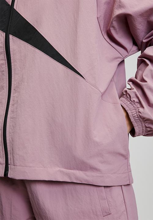 Reebok - Women'S Icon Open Hem Tracktop - Berry Chill/Black