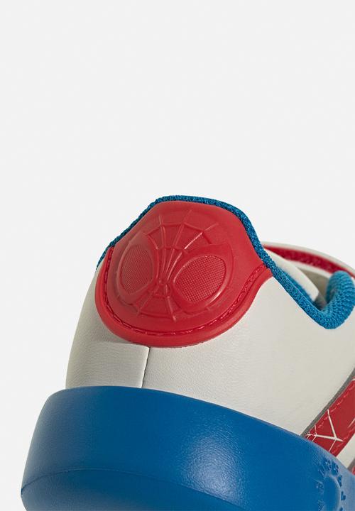adidas Originals - Grand Court Spider - Man Cf I - Cloud White/Pure Ruby/Bright Blue