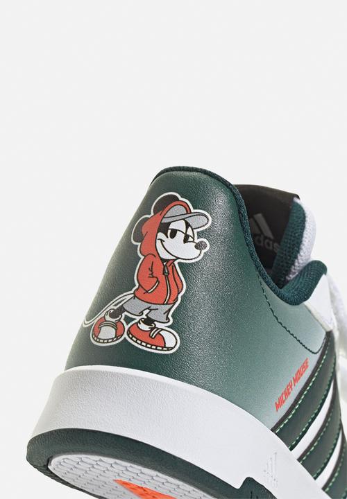 adidas Performance - Tensaur  Mickey Cf K - Cloud White/Aurora Ivy/Impact Orange