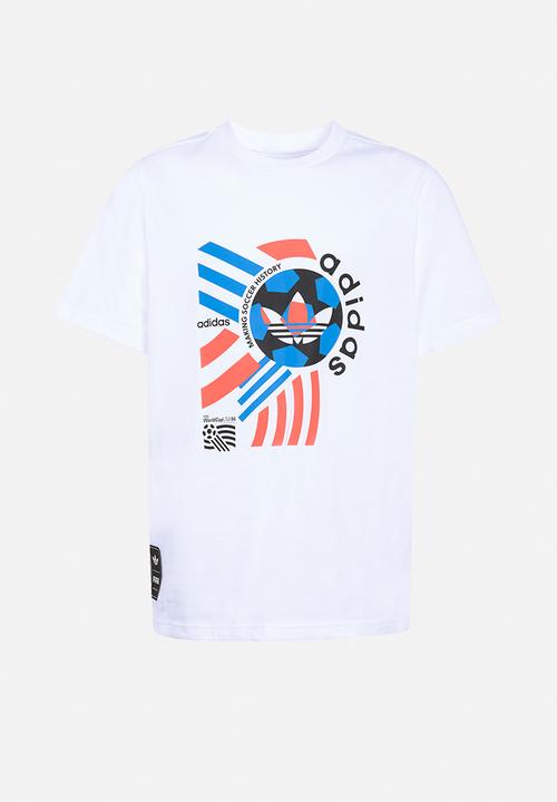 adidas Originals - Lo Gfx T-shirt - White