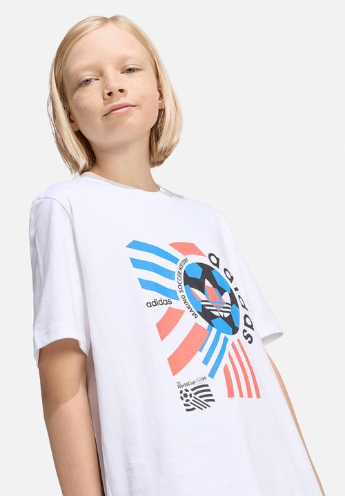 adidas Originals - Lo Gfx T-shirt - White