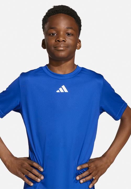 adidas Performance - J Tr-Es 3S Set - Royal Blue/White