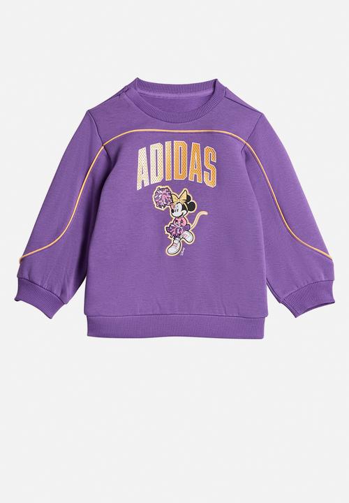 adidas Originals - Disney Minnie Mouse Jogger Set - Active Purple/Semi Ice Tangerine