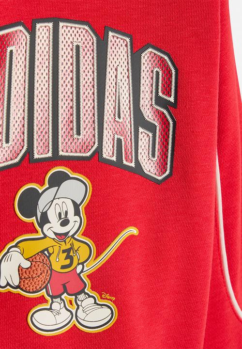 adidas Originals - Disney Mickey Mouse Jogger Set - Pure Ruby/Off White