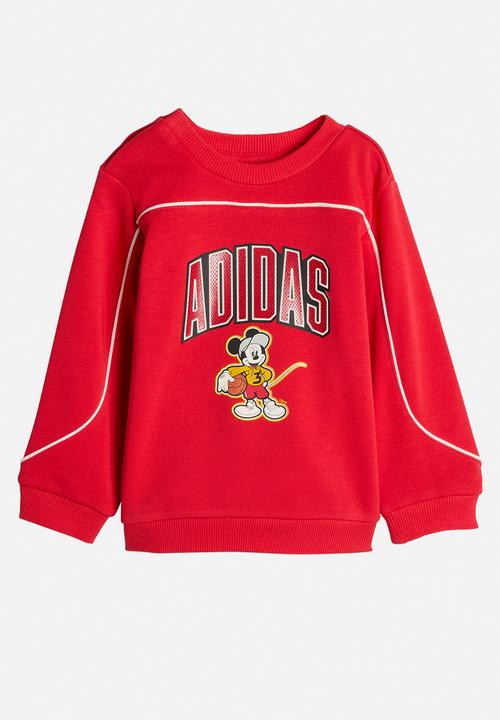 adidas Originals - Disney Mickey Mouse Jogger Set - Pure Ruby/Off White