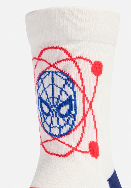 adidas Performance - Marvel Spiderman 3 Pack - Pure Ruby/Dark Blue/Off White