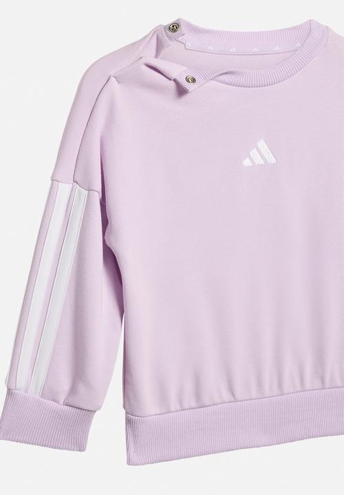 adidas Performance - I 3S Ft Jogger Set 240 - Ice Lavender/White