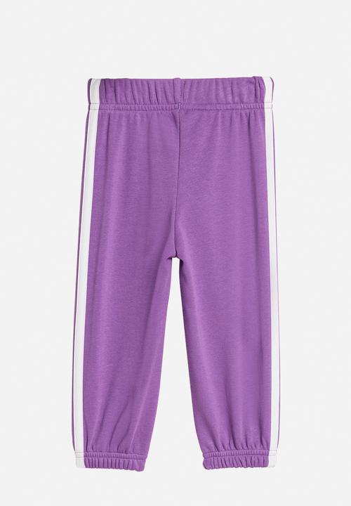 adidas Performance - I 3S Ft Jogger Set 240 - Ice Lavender/White