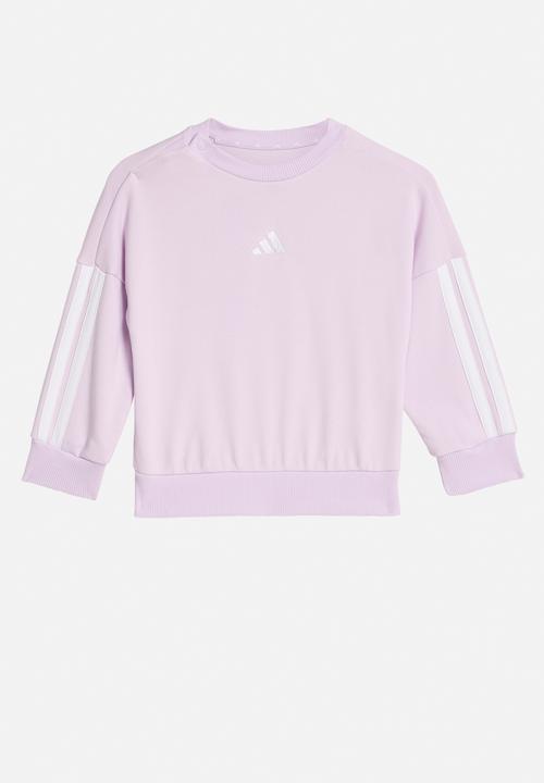 adidas Performance - I 3S Ft Jogger Set 240 - Ice Lavender/White
