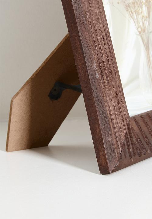 H&S - Rustic Mango Wood Frame - Walnut