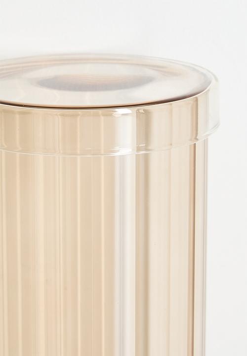 Bathroom Solutions - Regal Glass Store Jar & Lid Large - neutral