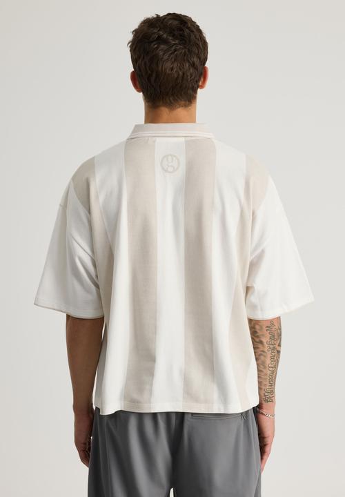 Factorie - Open Gallery Cropped Sports Jersey - Og Cloud/Pumice Gallery City