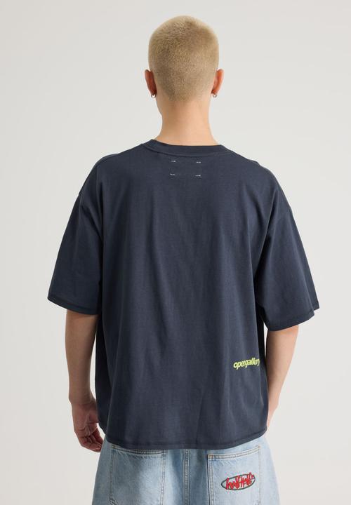 Factorie - Open Gallery Box Fit T-shirt - Og Seal/Open Gallery Logo
