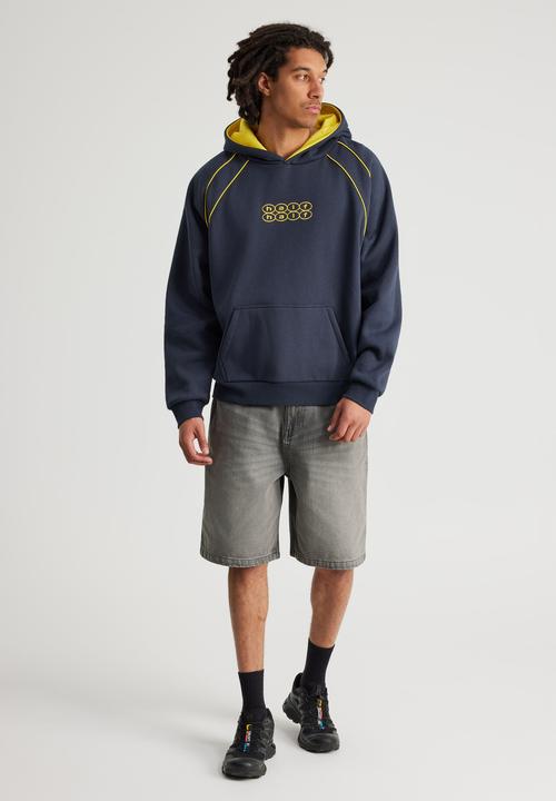 Factorie - Half Half Hoodie - Hh Seal/Riotous