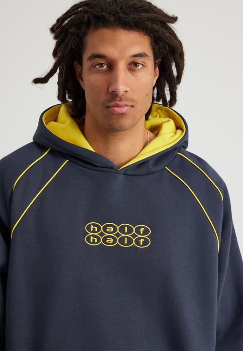 Factorie - Half Half Hoodie - Hh Seal/Riotous