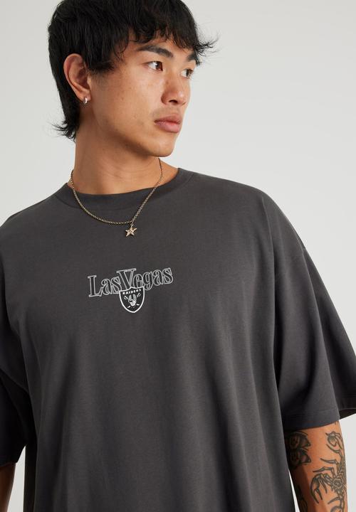 Factorie - Box Fit Nfl T-shirt - Lcn Nfl Slate/Raiders Classic