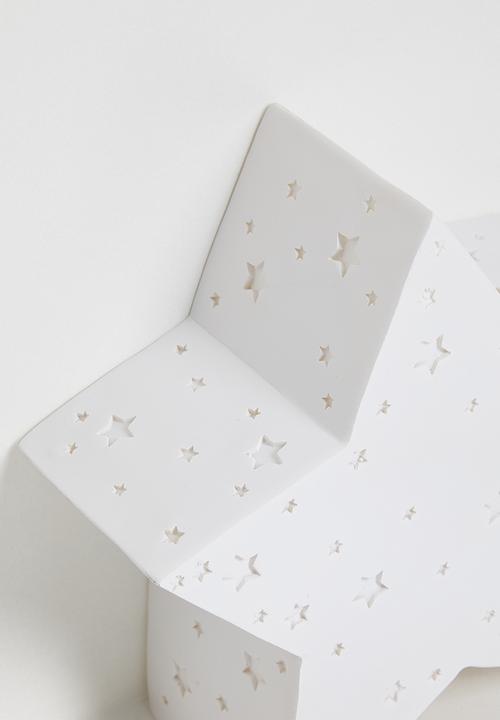 H&S - Star LED night light - white
