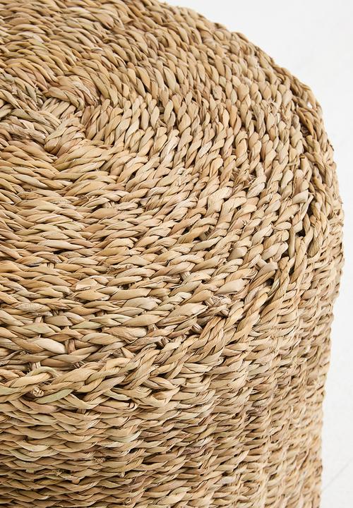 H&S - Willow Rest Pouf - Natural