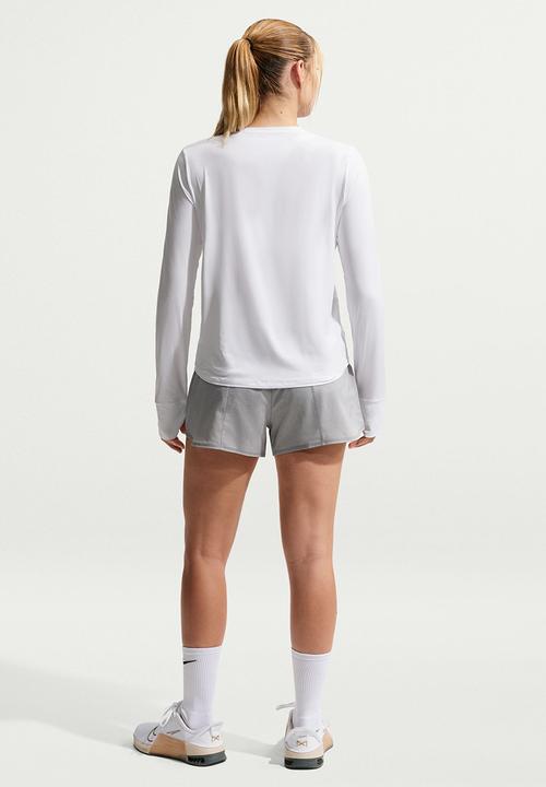 Nike - W Nk One Classic Df Ls Top - White/Black