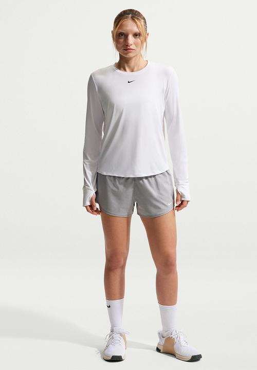 Nike - W Nk One Classic Df Ls Top - White/Black