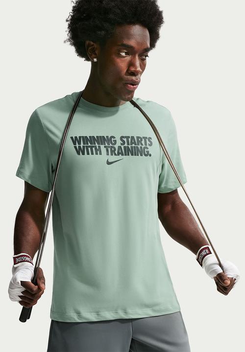 Nike - Dri-Fit Winning Performance T-Shirt  - Clay Green