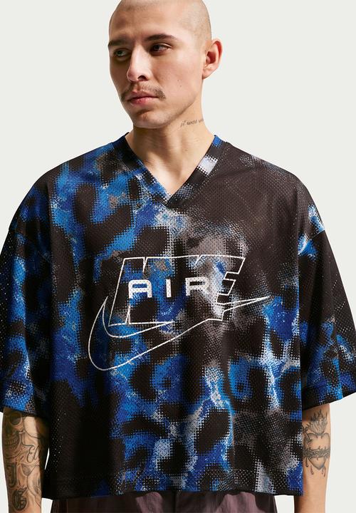 Nike - NIKE AIR Football  AOP Jersey - Blue