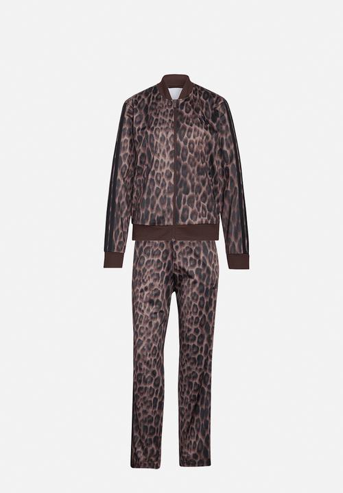 adidas Performance - W 3S Tr Tracksuit Full - Multicolor/Earth Strata