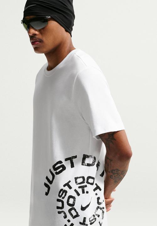 NSW TEE STD SPIRAL Just Do It - White