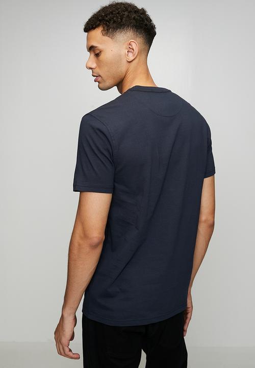 POLO - Jensen Rubber Badge Short Sleeve Tee - Navy