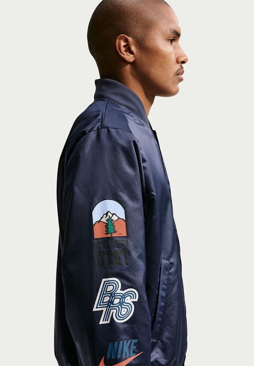 Nike - NSW Club Reissue Varsity Jacket  - Navy
