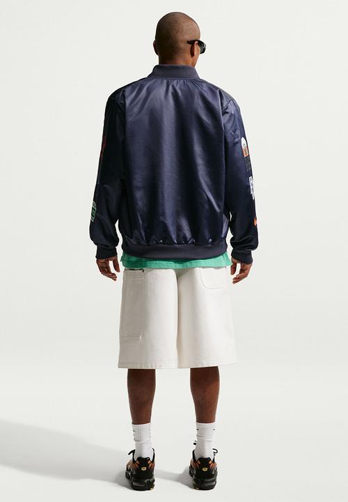 Nike - NSW Club Reissue Varsity Jacket  - Navy