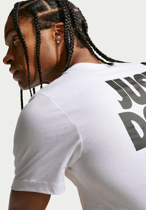 Nike - NSW STD  Just Do It Tee  - White