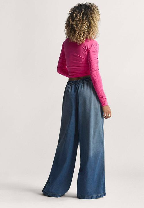 adidas Originals - P Ess Denim Trackpants - Medium Vintage Denim