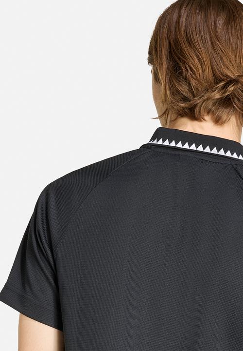 adidas Originals - Chest Stripes Slim Polo - Black