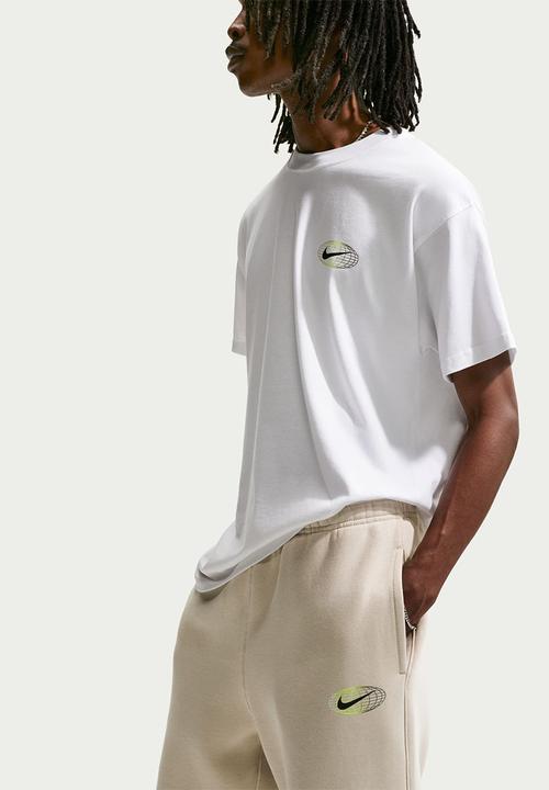 Nike -  NSW Athletic Club Graphic Joggers - Cream-White 