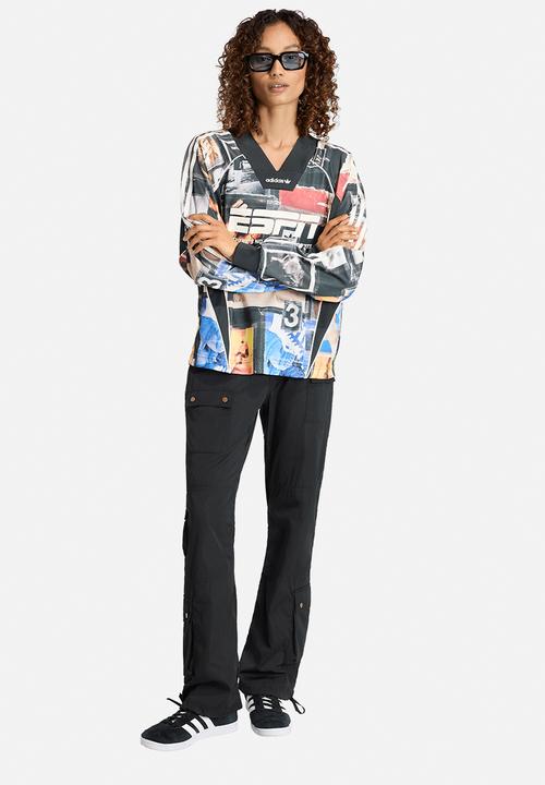 adidas Originals - Mesh Gfx Jersey Ls - Multi Color
